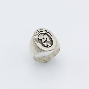 Vintage Carmelio Patania Anglo Kokopelli Ring